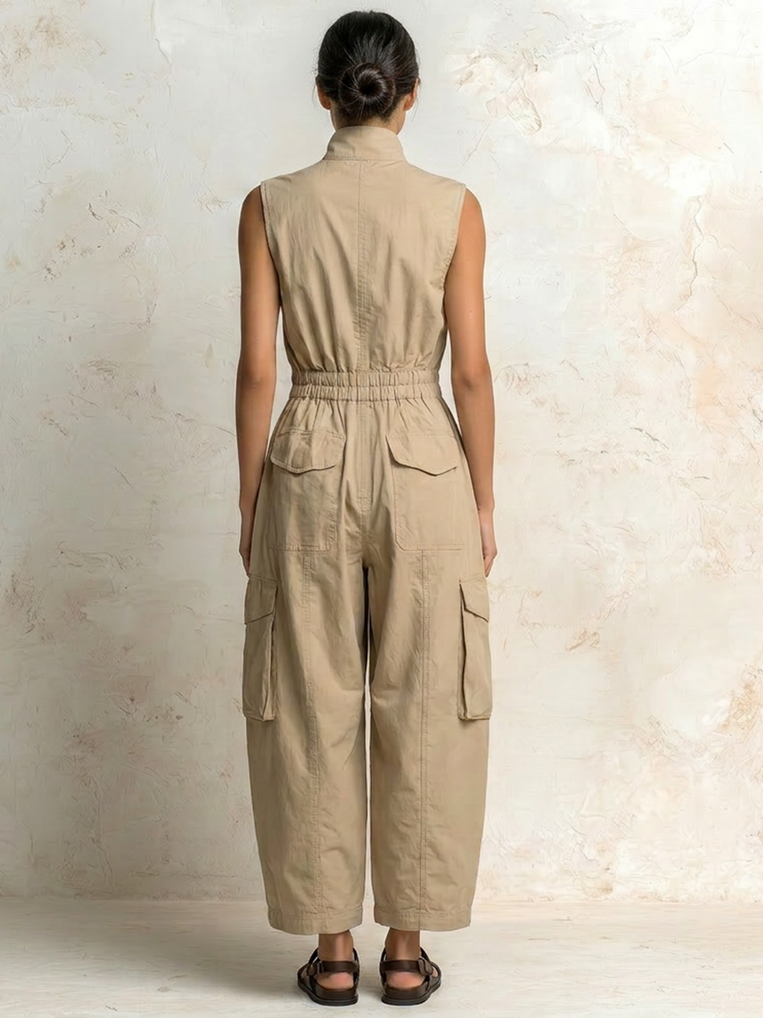 Ursula™ Utility Cargo Jumpsuit