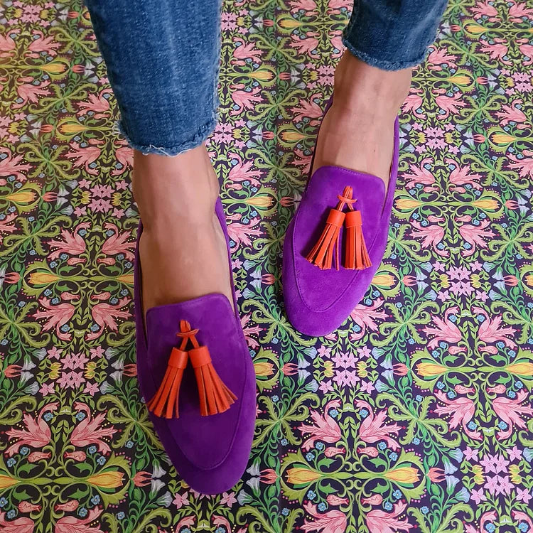 Suede Loafers
