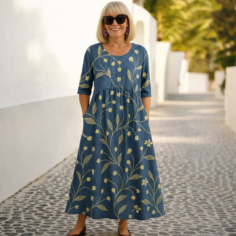 Lily | Midi Dress - Effortless Comfort