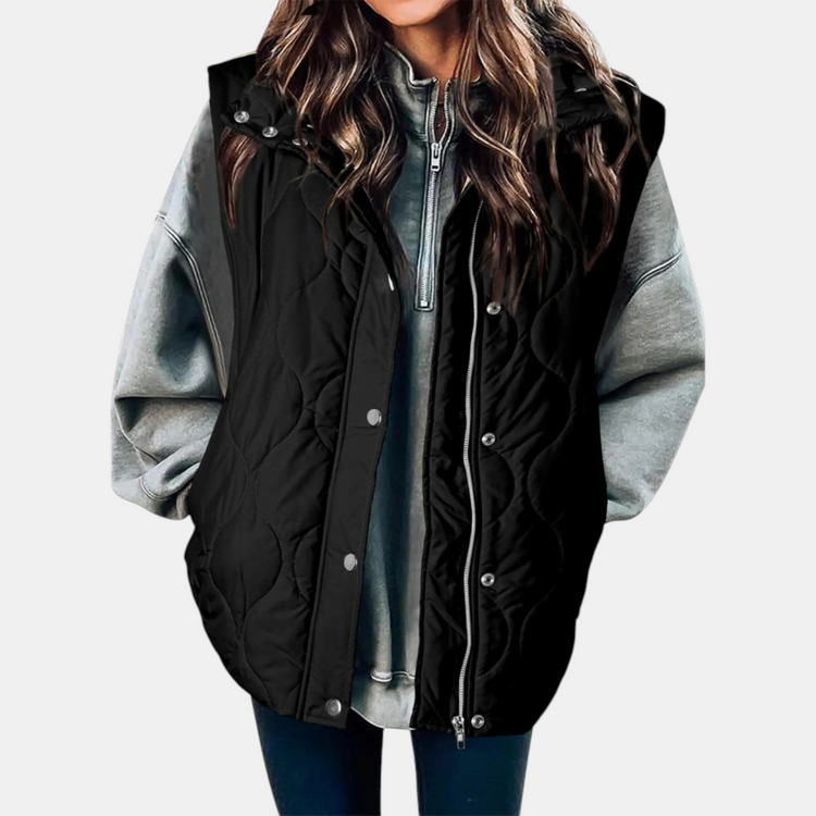 Women's Zip-Up Puffer Gilet