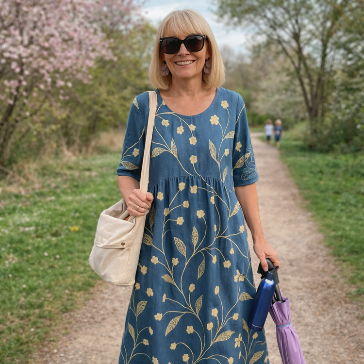 Lily | Midi Dress - Effortless Comfort