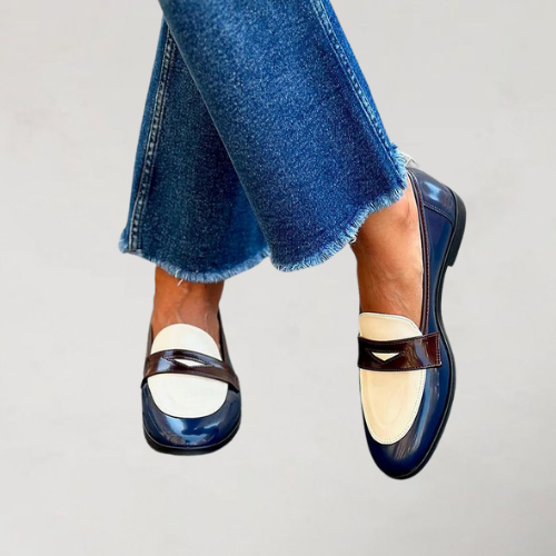 Navy Blue Loafers