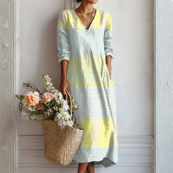 Crisp Linen Dress