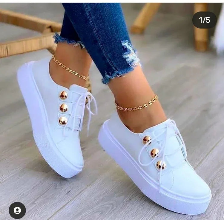Orthopedic Round Toe Platform Sneakers™