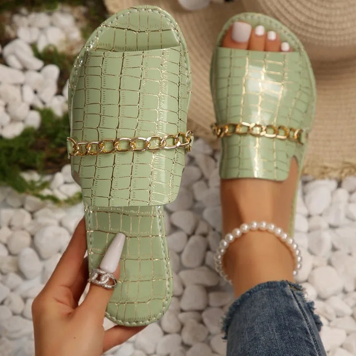 Luxe Wedge Beach Flip-Flops™