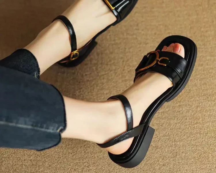 Buckled Flat Sandals™