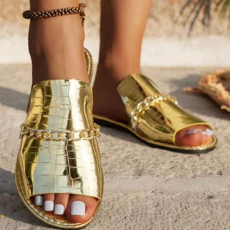 Luxe Wedge Beach Flip-Flops™