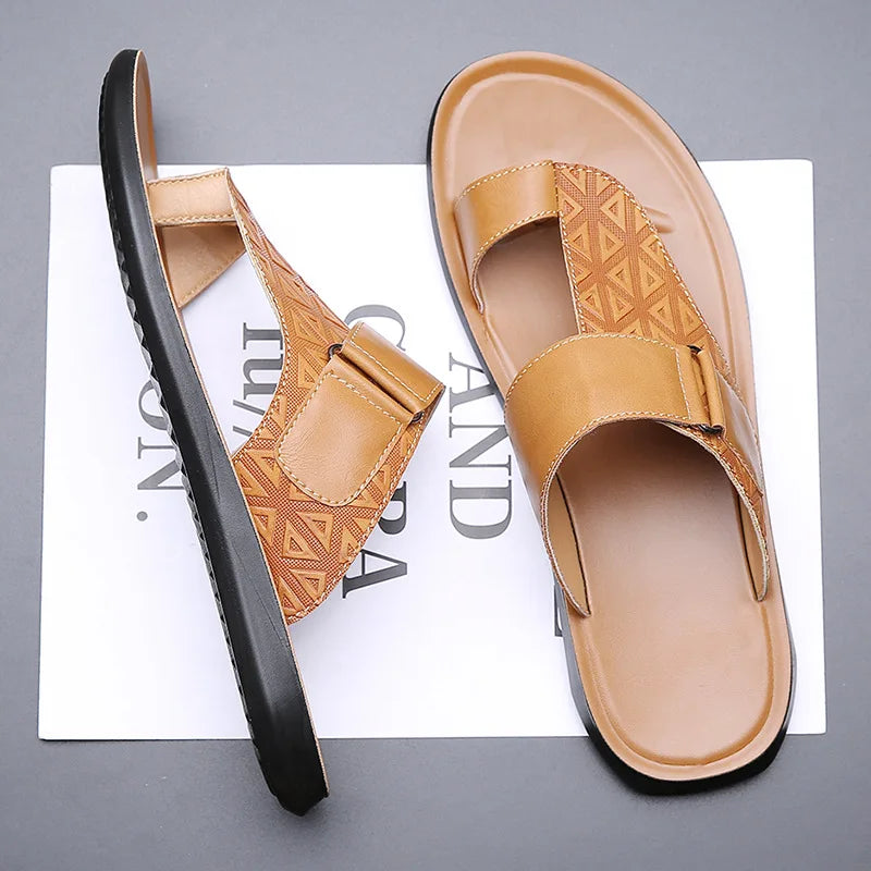 Sleek Bare Sandals