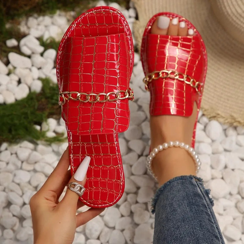 Luxe Wedge Beach Flip-Flops™