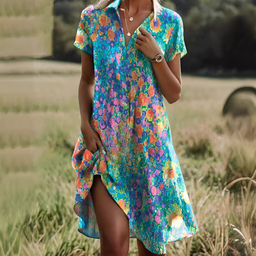 Chloe | Trendy Comfortable Summer Dress